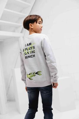 Touzani Doitsu Sweater Kids Grijs - Maat 164 - Kleur: Grijs | Soccerfanshop
