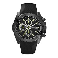 Horlogeband Guess W17540G1 Silicoon Zwart - thumbnail