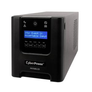 CyberPower PR750ELCD UPS Line-interactive 0,75 kVA 675 W 6 AC-uitgang(en)