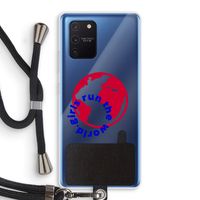 Run The World: Samsung Galaxy Note 10 Lite Transparant Hoesje met koord