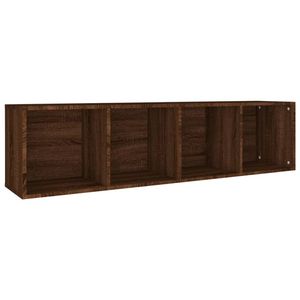 The Living Store Boekenkast / tv-meubel 36x30x143 cm bruineikenkleurig - Kast