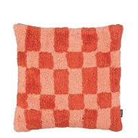 In The Mood Collection Tuft Sierkussen - L45 x B45 x H10 cm - Rood