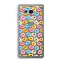 Pink donuts: Sony Xperia XZ2 Compact Transparant Hoesje