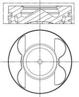 Mahle Original Zuiger 001 PI 00190 000