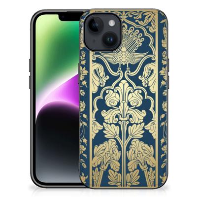 iPhone 15 Bloemen Hoesje Beige Flowers