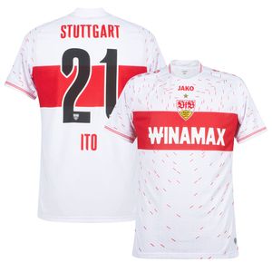 VFB Stuttgart Shirt Thuis 2023-2024 + Ito 21