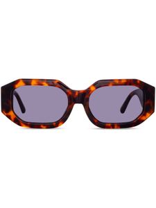 Linda Farrow x Linda Farrow Blake lunettes de soleil - Marron