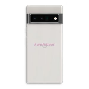 kwetsbaar: Google Pixel 6 Pro Transparant Hoesje