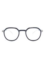 Mykita lunettes de vue rondes Birch 628 - Bleu - thumbnail