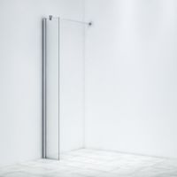 Saniclass Bellini Inloopdouche - 30x200cm - helder glas - chroom WR30-C/C