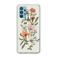 Hello bloemen: Samsung Galaxy A32 4G Transparant Hoesje