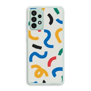 Illustratieve pop 2: Samsung Galaxy A52s 5G Transparant Hoesje