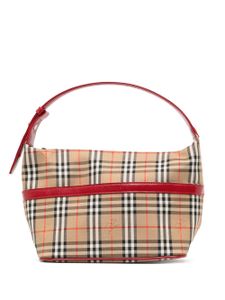 Burberry Pre-Owned sac cabas à motif House Check (années 1990-2000) - Marron