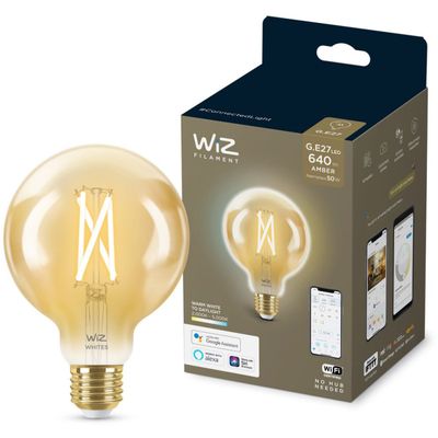 Filament amber G95 E27 Ledlamp