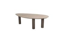 Arizona dining tafel keramiek sabia panna 240 x 120 cm poten met blad 4SO - 4so