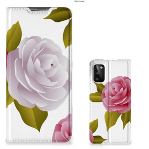 Samsung Galaxy A41 Smart Cover Roses