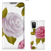 Samsung Galaxy A41 Smart Cover Roses - thumbnail