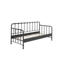 Vipack Bedbank Bronxx - zwart - 90x200 cm - Leen Bakker