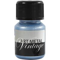 Schjerning Hobbyverf metallic, parelmoer blauw(5031), 30 ml/ 1 fles