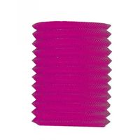 Treklampion roze 16 cm hoog - Feestlampionnen - thumbnail