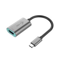 Adapter USB-C naar HDMI i-Tec C31METALHDMI60HZ Grijs Turkoois 15 cm