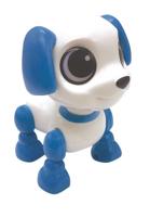 Power Puppy Mini - Robothond met licht- en geluidseffecten, handklikbediening, herhalen