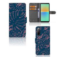 Sony Xperia 10 IV Hoesje Palm Leaves Sony Xperia 10 IV Hoesje Palm Leaves