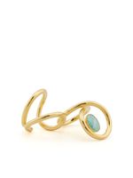 DESTREE Louise stone-detailing ring - Or