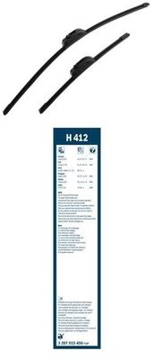 Bosch Ruitenwissers voordeelset voorzijde + achter AR701SH412