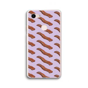 Bacon to my eggs #2: Google Pixel 3 XL Transparant Hoesje