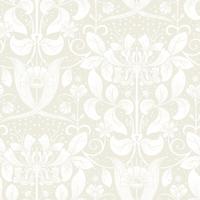 Dutch Wallcoverings Hjärterum - Berit - Wit