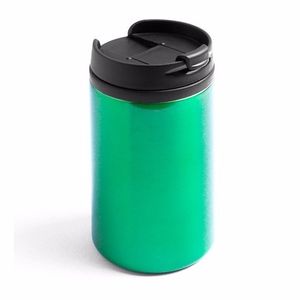 Warmhoudbeker metallic/warm houd beker groen 320 ml