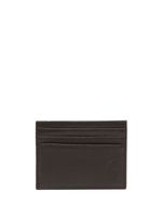 Polo Ralph Lauren Polo Pony-debossed leather cardholder - Marron