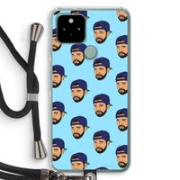 Drake Away: Pixel 5 Transparant Hoesje met koord