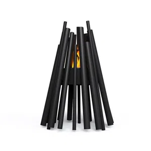 Stix 8 buiten bio-ethanol haard
- EcoSmart Fire 
- Kleur: Zwart  
- Afmeting: 77 cm x 108,5 cm x 77 cm