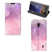Bookcase Nokia 2.2 Pink Purple Paint