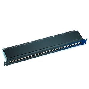 ACT PP1012 Patchpaneel 24-poorts Shielded CAT6 met Cover