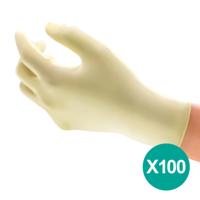 Ansell MICROFLEX 63-864 latex wegwerphandschoenen (100x) naturel - poedervrij maat 10/XL