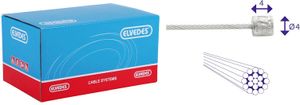 Shimano Elvedes schakel binnenkabel 3000mm rvs ø1,1mm / sram nippel (op kaart)