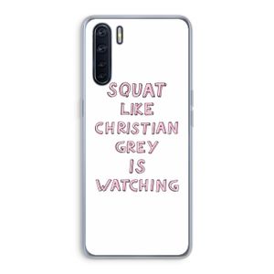 Christian Grey: Oppo A91 Transparant Hoesje
