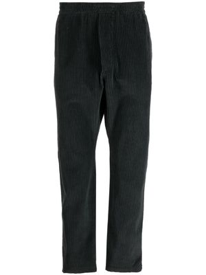 Barena pantalon en velours côtelé à coupe droite - Gris