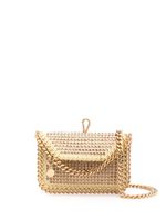 Stella McCartney portefeuille Falabella à ornements en cristal - Jaune