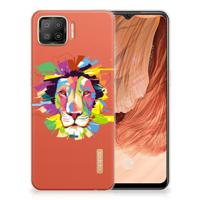 OPPO A73 4G Telefoonhoesje met Naam Lion Color