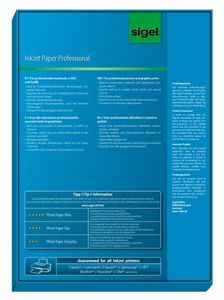 Sigel Inkjet Paper Professional IP286 Inkjet printpapier DIN A4 160 g/m² 100 vellen Helderwit