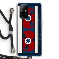 Here's your tape: Oppo A95 5G Transparant Hoesje met koord Here's your tape: Oppo A95 5G Transparant Hoesje met koord
