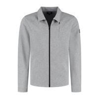 Travelin&apos; Men - Shirt collar - Grijs melange - Maat 3XL