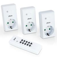 Alecto AR-03 - Set van 3 op afstand bedienbare stopcontacten