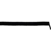 LAPP 73220262 Spiraalkabel UNITRONIC® SPIRAL 300 mm / 1200 mm 6 x 0.25 mm² Zwart 1 stuk(s)
