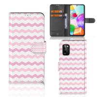 Samsung Galaxy A41 | Telefoon Hoesje | Waves Roze
