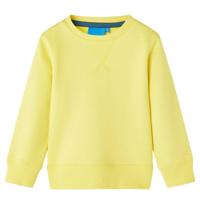 VidaXL Kindertrui 92 lichtgeel